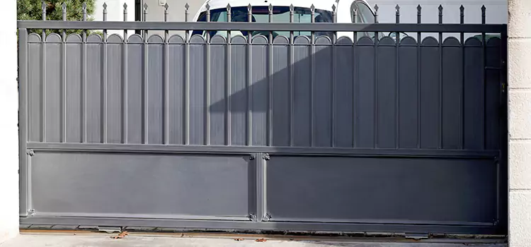 Metal Driveway Gate Installation Edmond