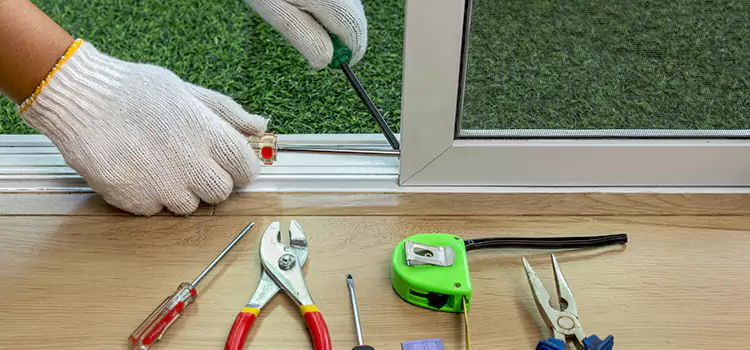 Sliding Door Track Replacement in Edmond, OK