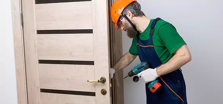 Replace Internal Door Handle with Lock Edmond